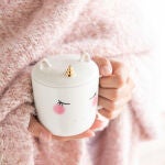 Taza de unicornio.