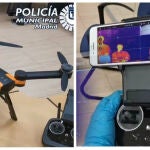 Nuevos drones de la Policía Municipal de Madrid para vigilar el estado de alarma por el coronavirus