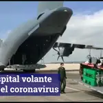Un hospital volante contra el coronavirus
