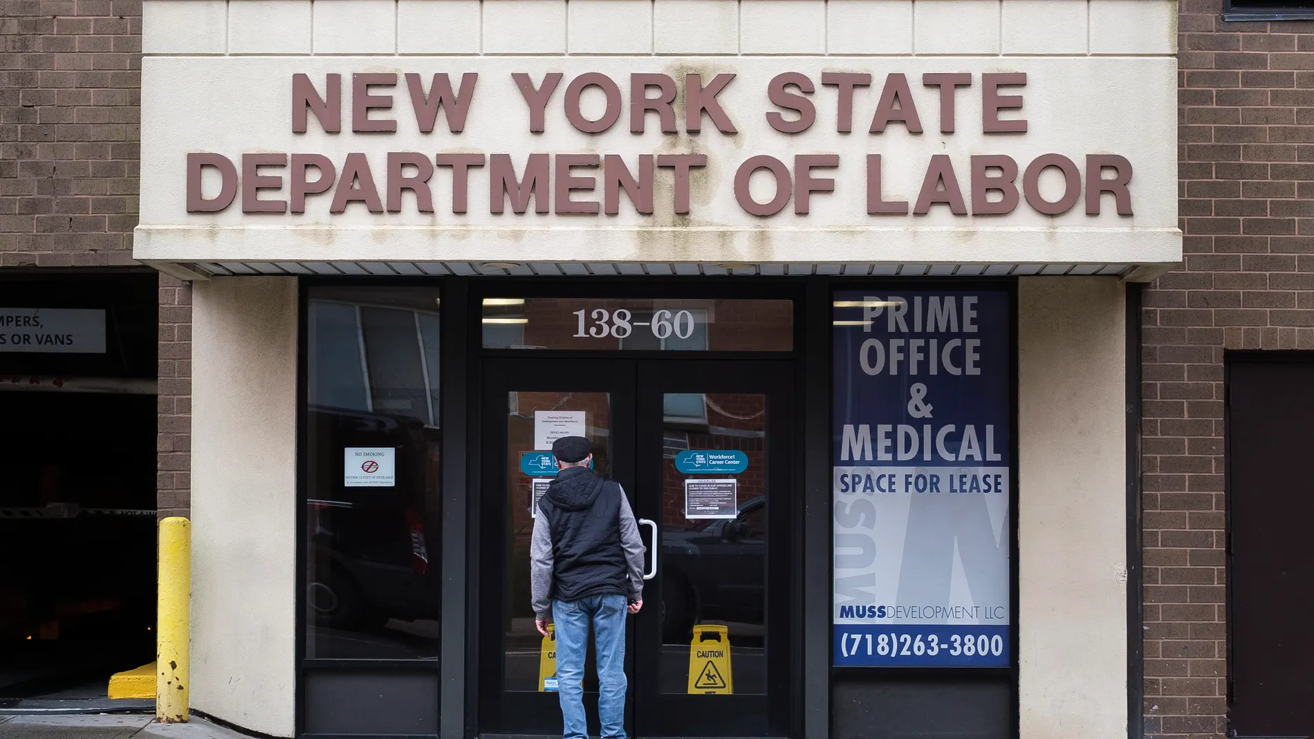 Unemployment in New York due to Coronavirus
