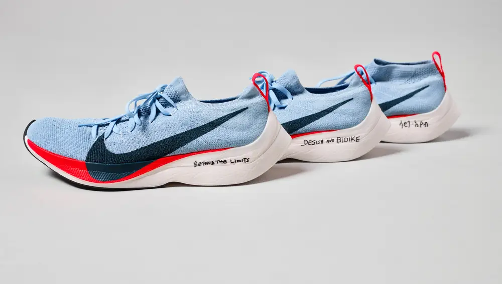 Crearon un calzado que, de acuerdo con Nike aumenta la eficiencia en carrera en un 4%