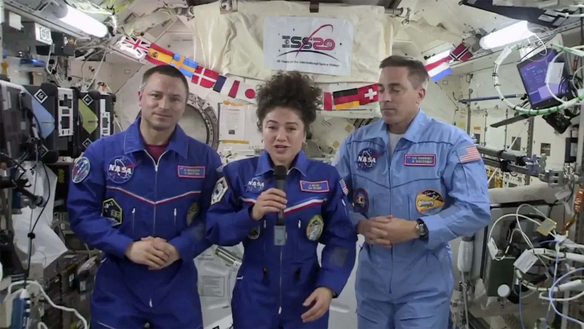 El 25 de septiembre de 2019, Jessica Meir, Drew Morgan y Oleg Skripochka, partieron hacia la Estación Espacial Internacional