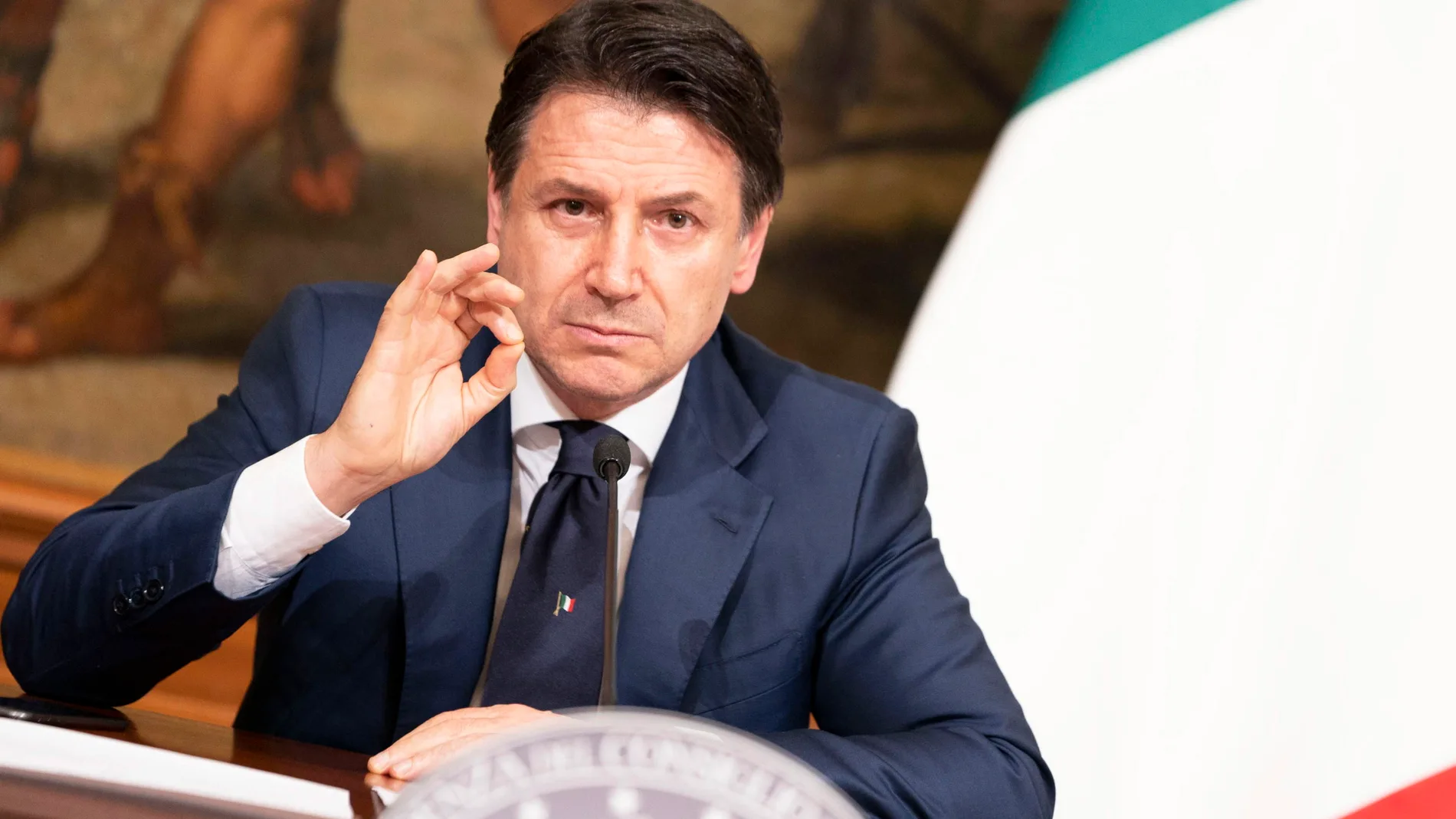 Italian PM Conte press conference
