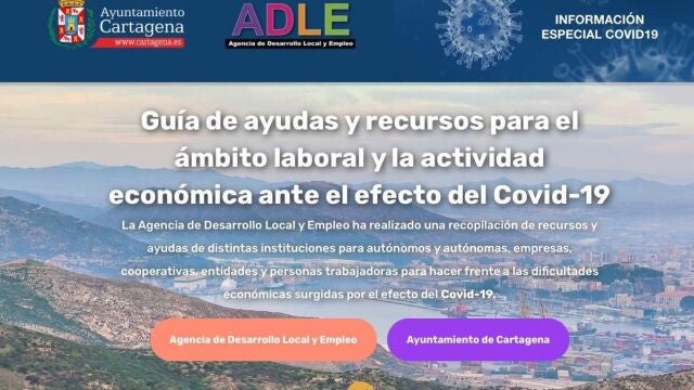 Imagen del cartel que anuncia los nuevos servicios