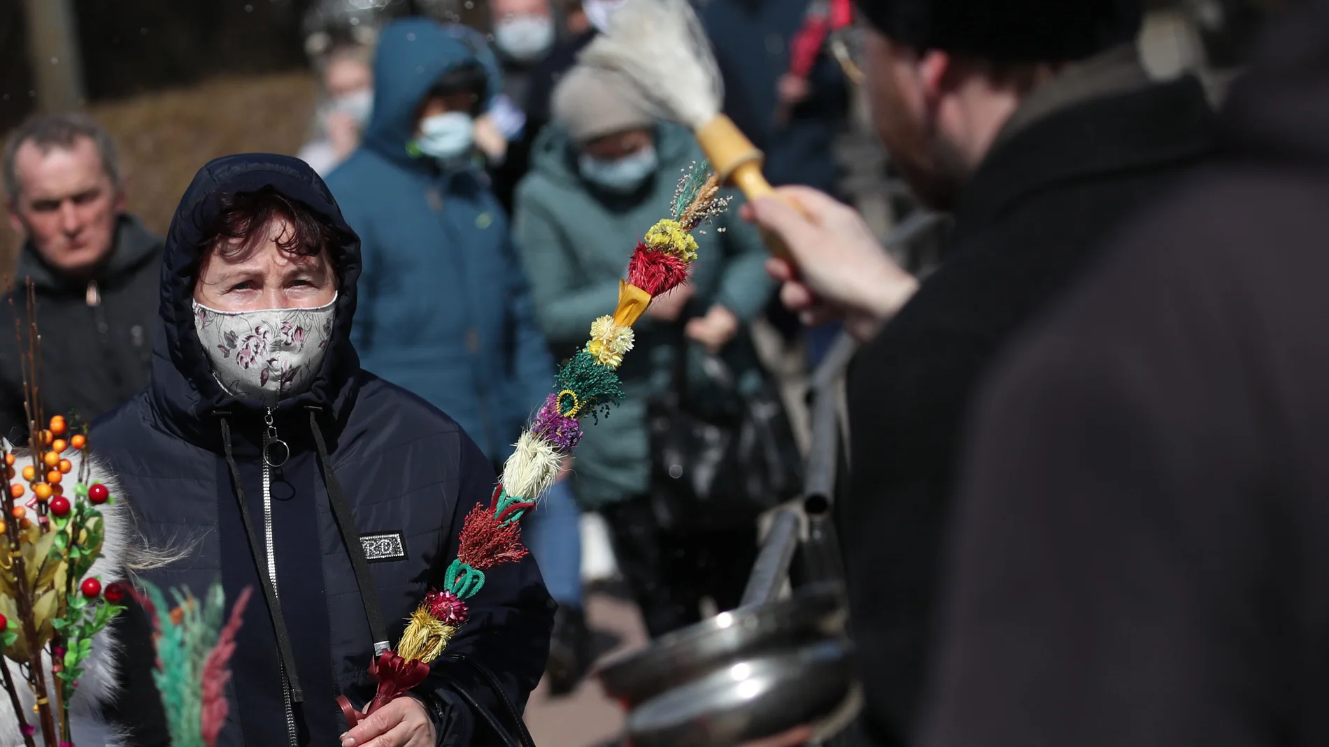 Orthodox Palm Sunday amid coronavirus pandemic in Minsk