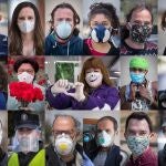 Las personas que salen a la calle durante estos días se protegen de la covid-19 por medio de todo tipo de mascarillas