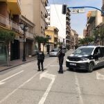 Un control de seguridad en Archena