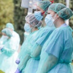 Sanitarios del Hospital Severo Ochoa de Leganés
