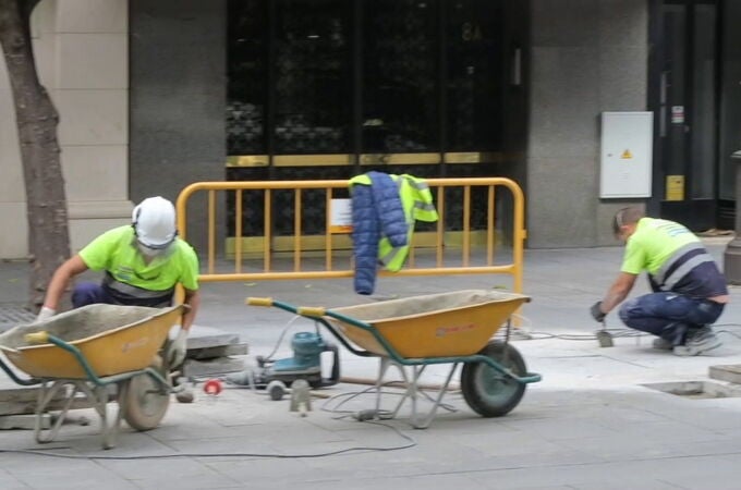 Obreros De La Construcción Vuelven Al Tajo