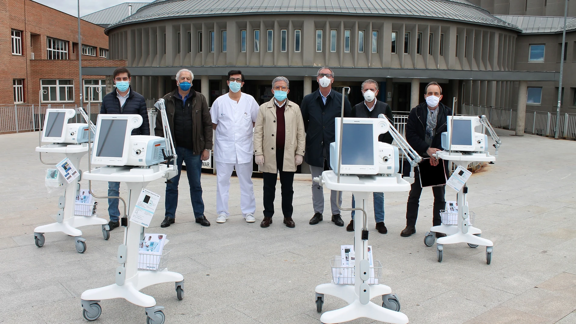Cámara de Segovia y FES entregan cuatro respiradores al Complejo Hospitalario de la ciudad