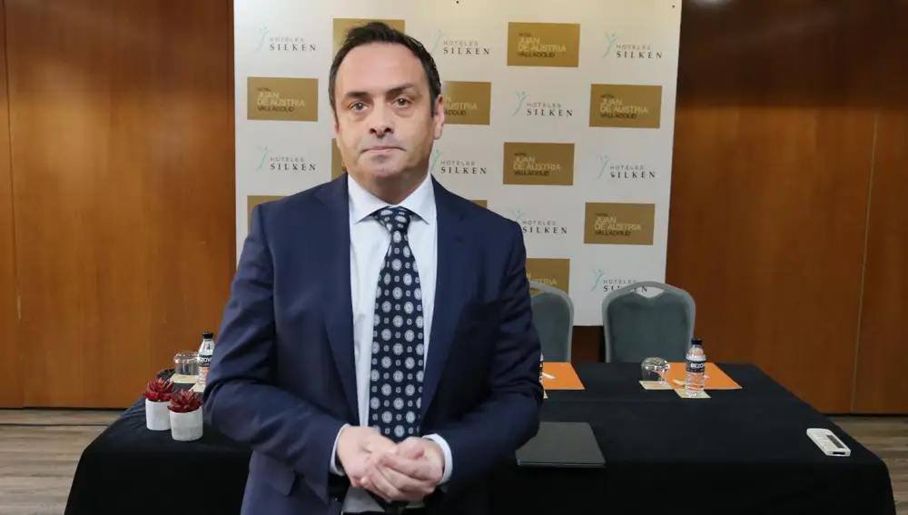 Francisco Posada, presidente de la Asociación de Hoteles de Valladolid