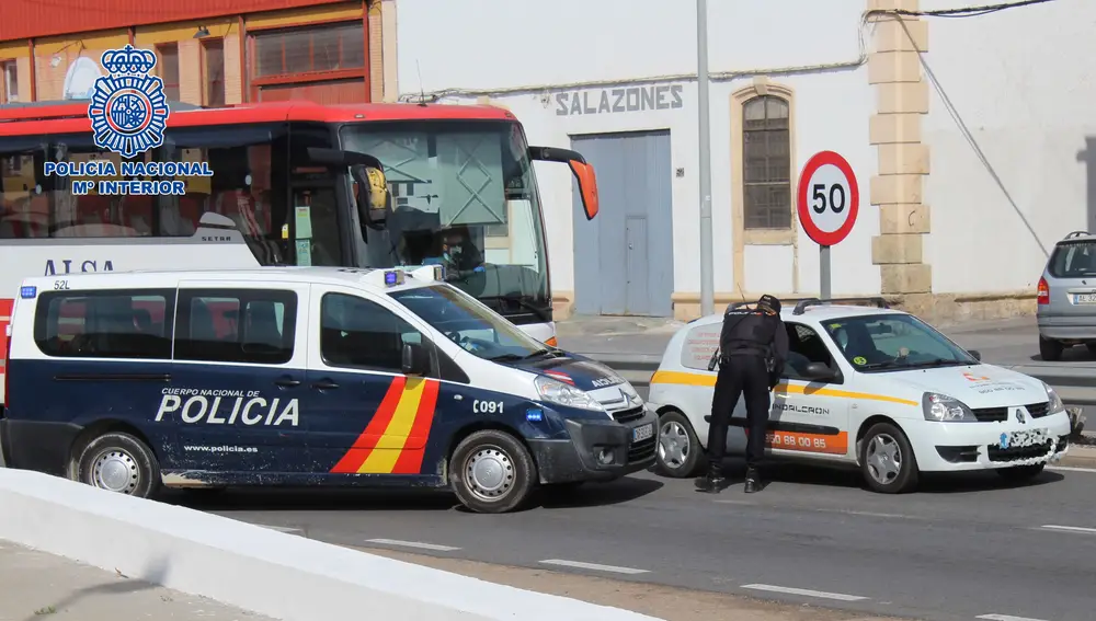 Control de la Policía Nacional en AlmeríaPOLICÍA NACIONAL14/04/2020