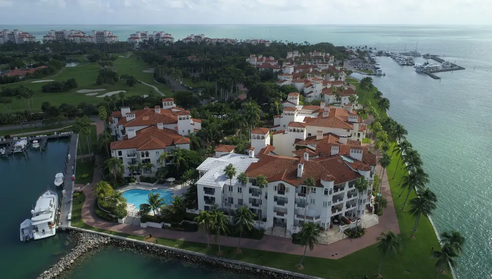 Imágenes aéreas de FIsher Island
