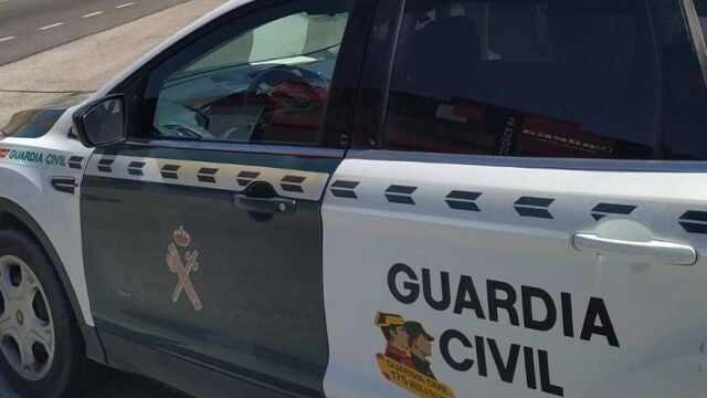 Un coche patrulla de la Guardia Civil