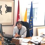 El consejero de Economía, Empleo y Competitividad de la Comunidad de Madrid, Manuel Giménez