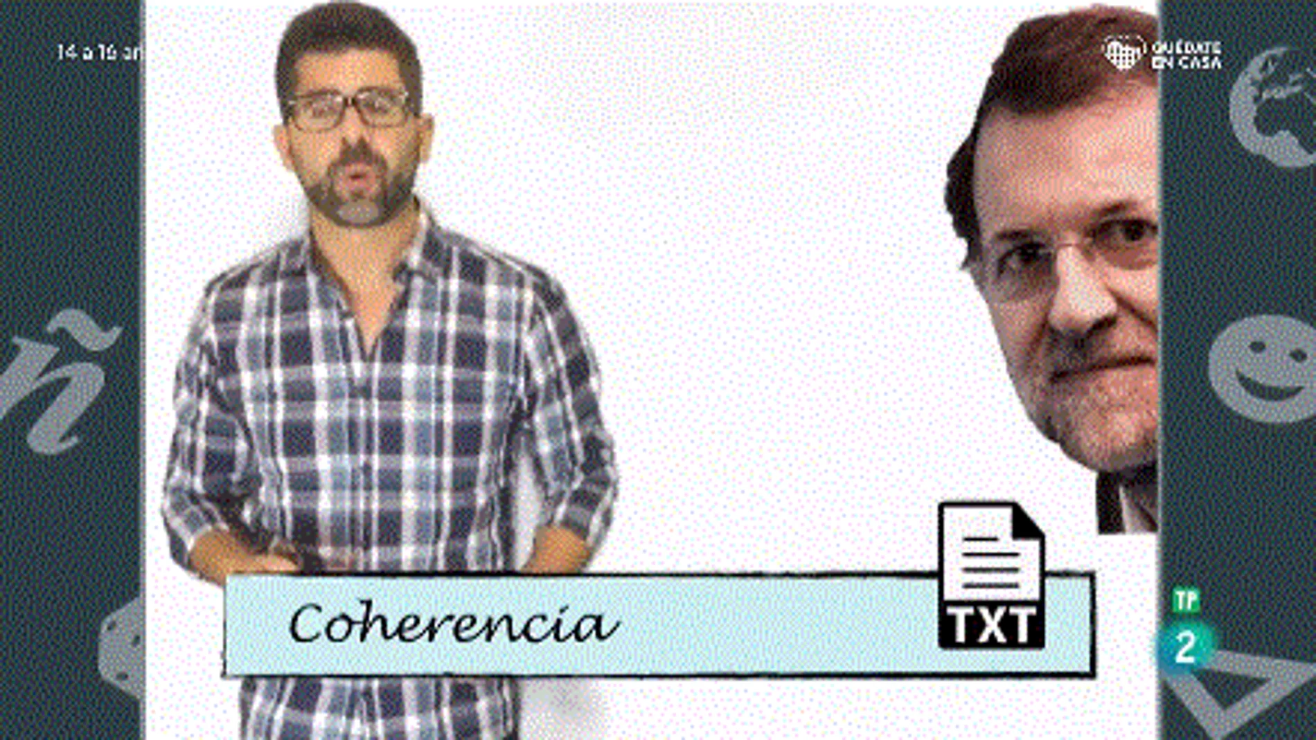 Captura del programa que se "mofa" de Mariano Rajoy