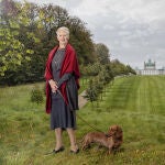 Queen Margrethe II of De�Hark po�Hrait. The monarch turns 80 on Thursday *** Local Caption *** .