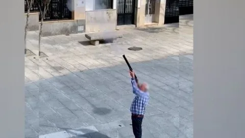 El vecino de Malpartida, en plena celebración