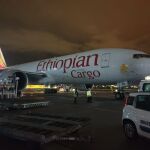Esta madrugada ha llegado el décimo avión procedente de China con material sanitario para la Comunitat Valenciana