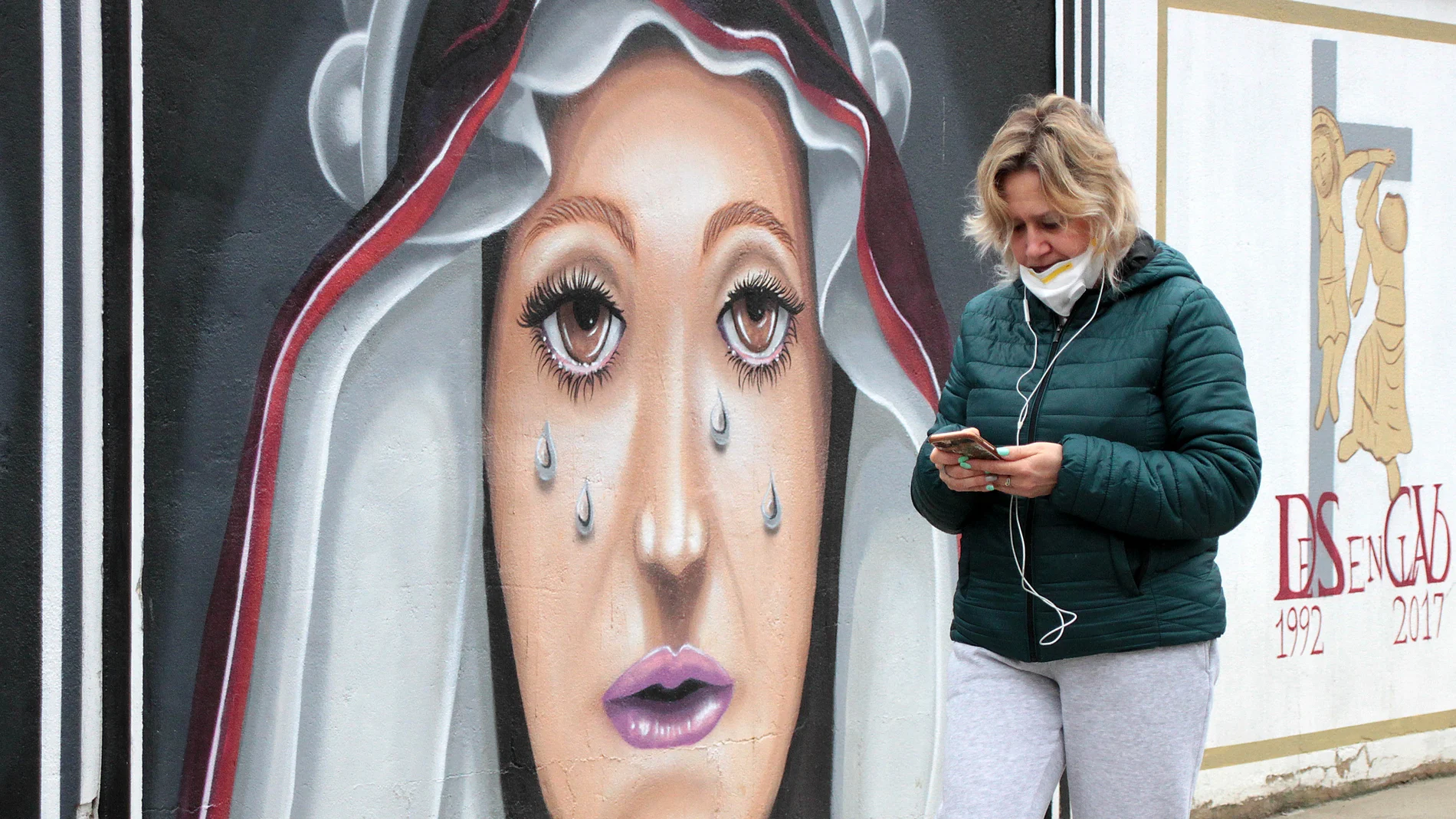 Dispar uso de las mascarillas durante el estado de alarma en León