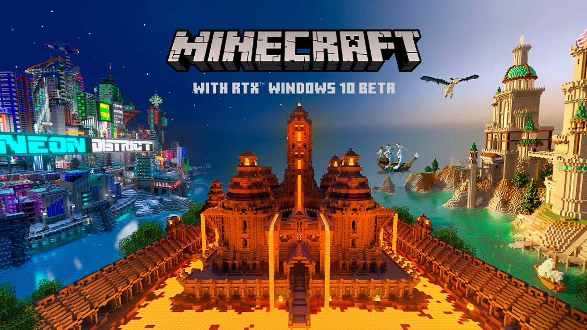 El trazado de rayos llega a Minecraft con su beta abierta para Windows