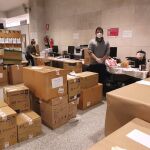 La Junta reparte material de protección