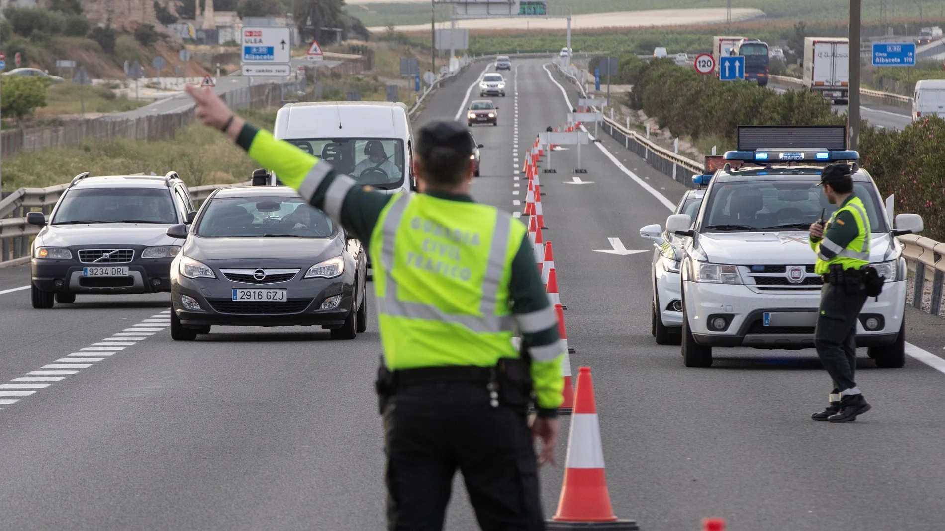 Controles de tráfico en Murcia