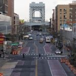 VIsta de Harlem durante la pandemia