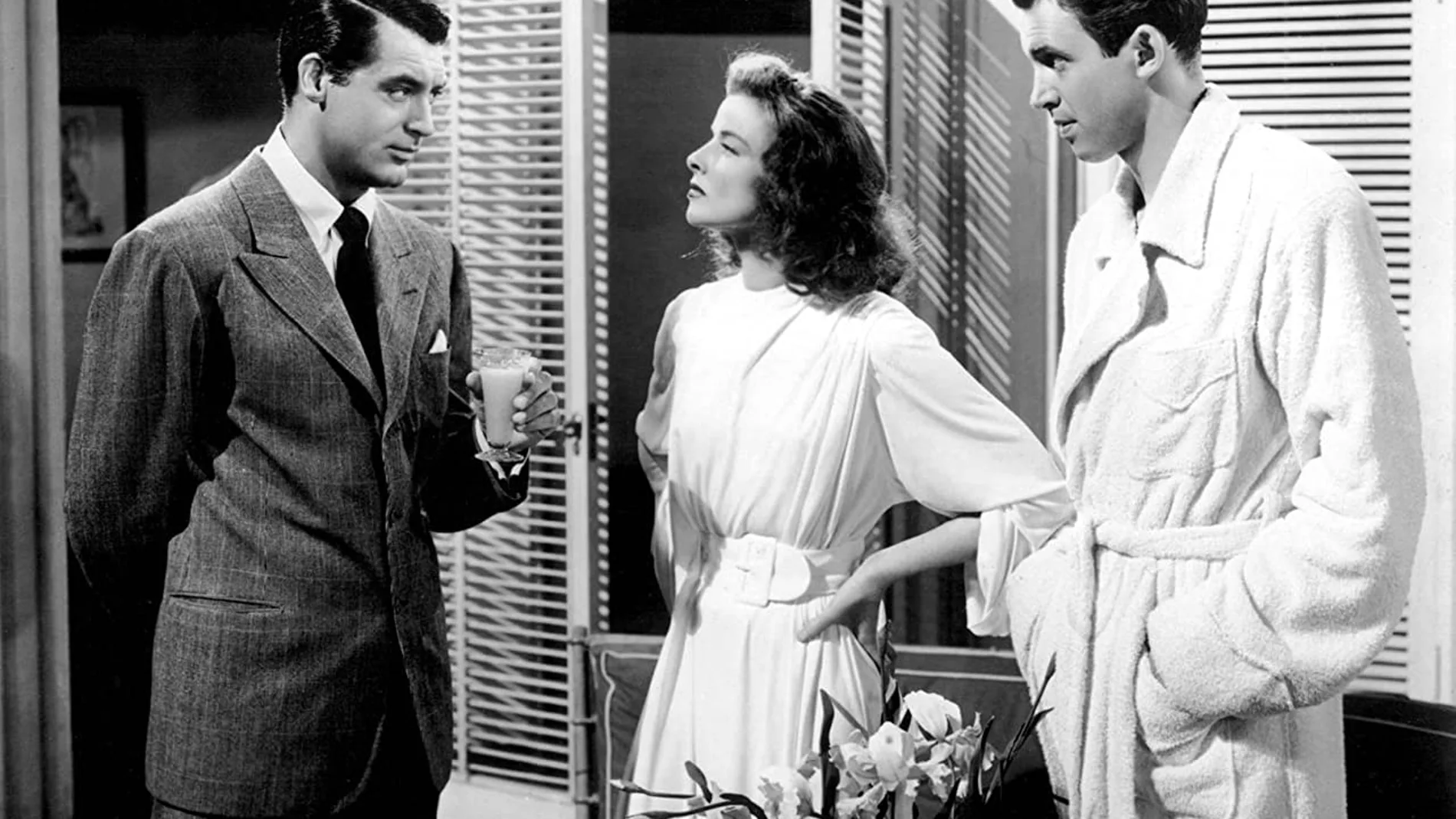 Katharine Hepburn, Cary Grant y James Stewart protagonizan "Historias de Filadelfia"