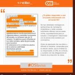 Advertencias sobre falsos sondeos