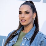 Singer India Martinez at photocall premiere movie Mascotas 2 in Madrid on Thursday, 18 July 2019.