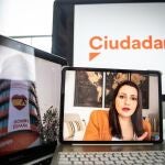 La presidenta de Ciudadanos, Inés Arrimadas. Cs