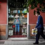 Escaparate de una tienda del centro de Sevilla