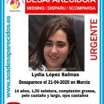 Imagen de la joven desaparecida en Murcia