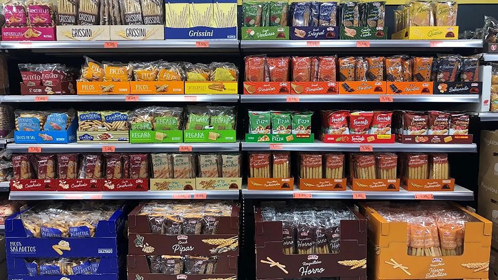 Este tipo de productos suele consumirse fuera de casa como "snack" entre horas