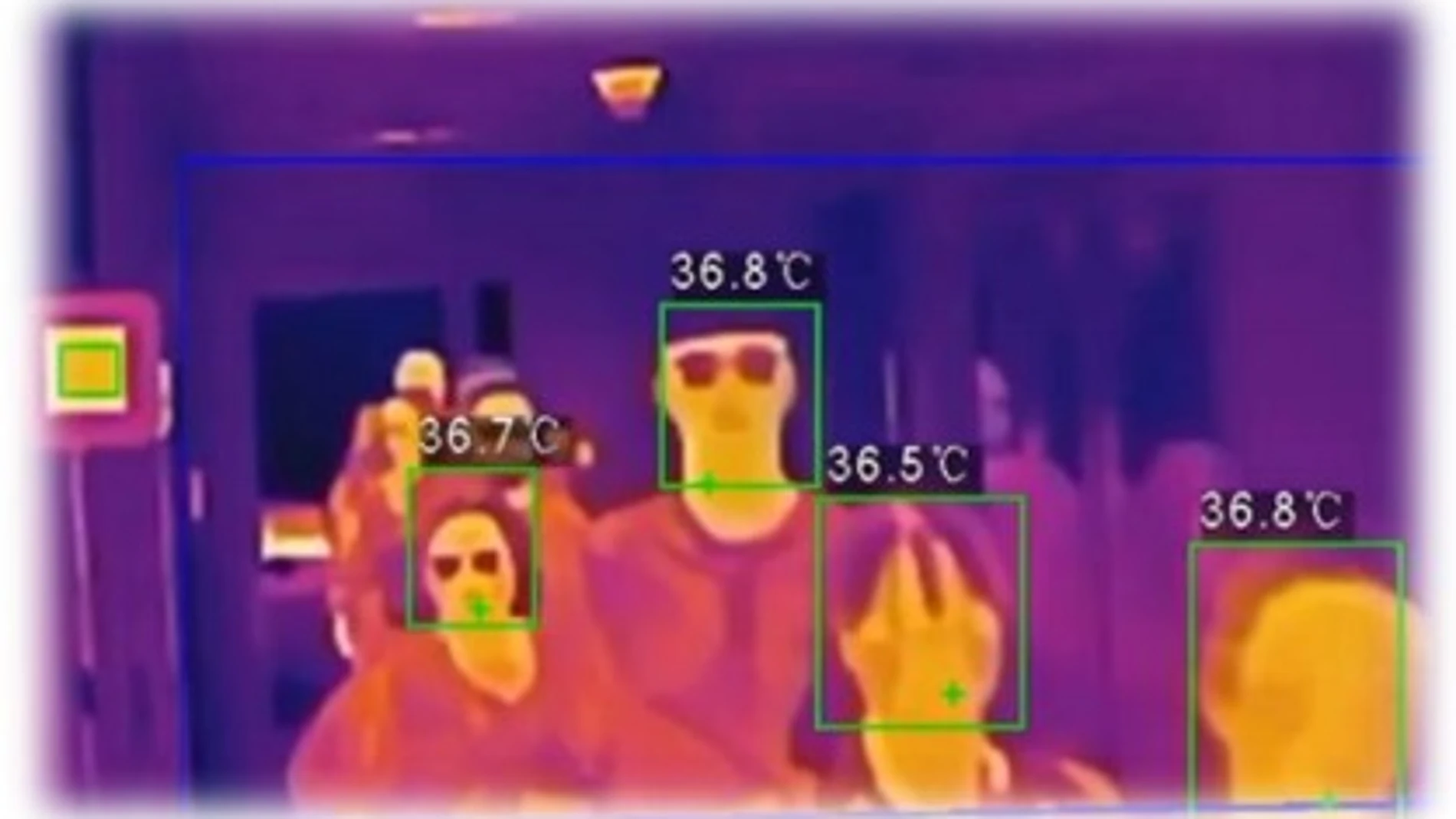 La tecnología termográfica por infrarrojos permite detectar la fiebre en los clientes y trabajadores