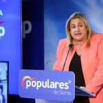 La presidenta del PP de Soria, Yolanda de Gregorio