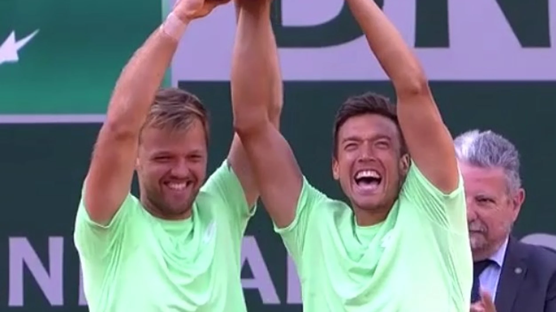 Kevin Krawietz y Andreas Mies ganaron el último Roland Garros