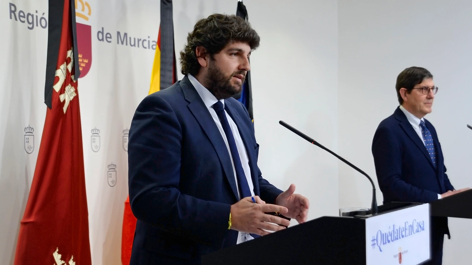 López Miras pide que se extreme el control de la movilidad para que Murcia no se convierta en receptora de contagiados