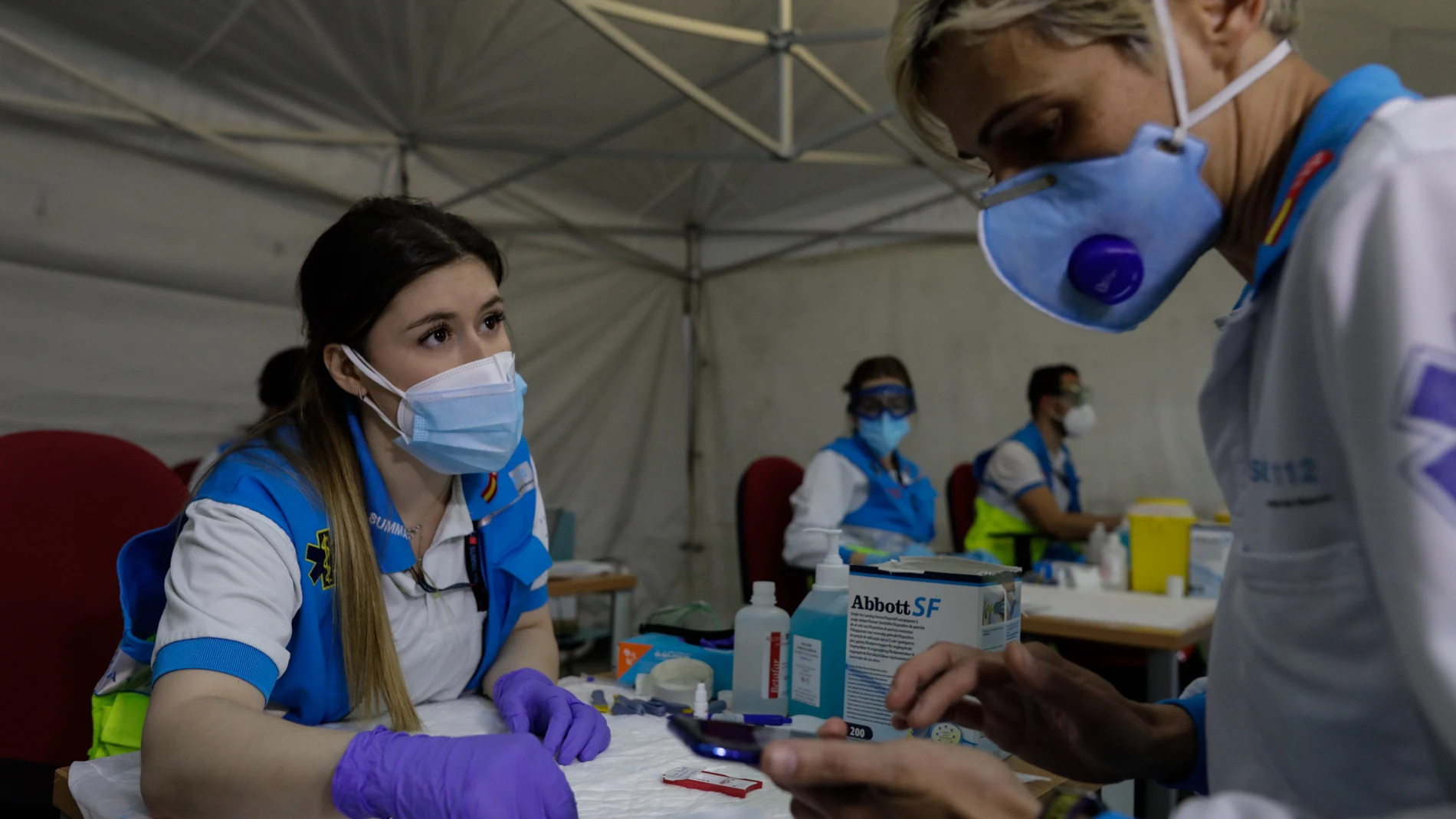 Un día de trabajo del SUMMA 112 durante la pandemia del coronavirus