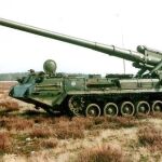 Imagen de la versión anterior del cañón incorporado por el ejército ruso
