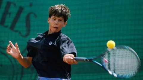 Rafa Nadal, con 15 años