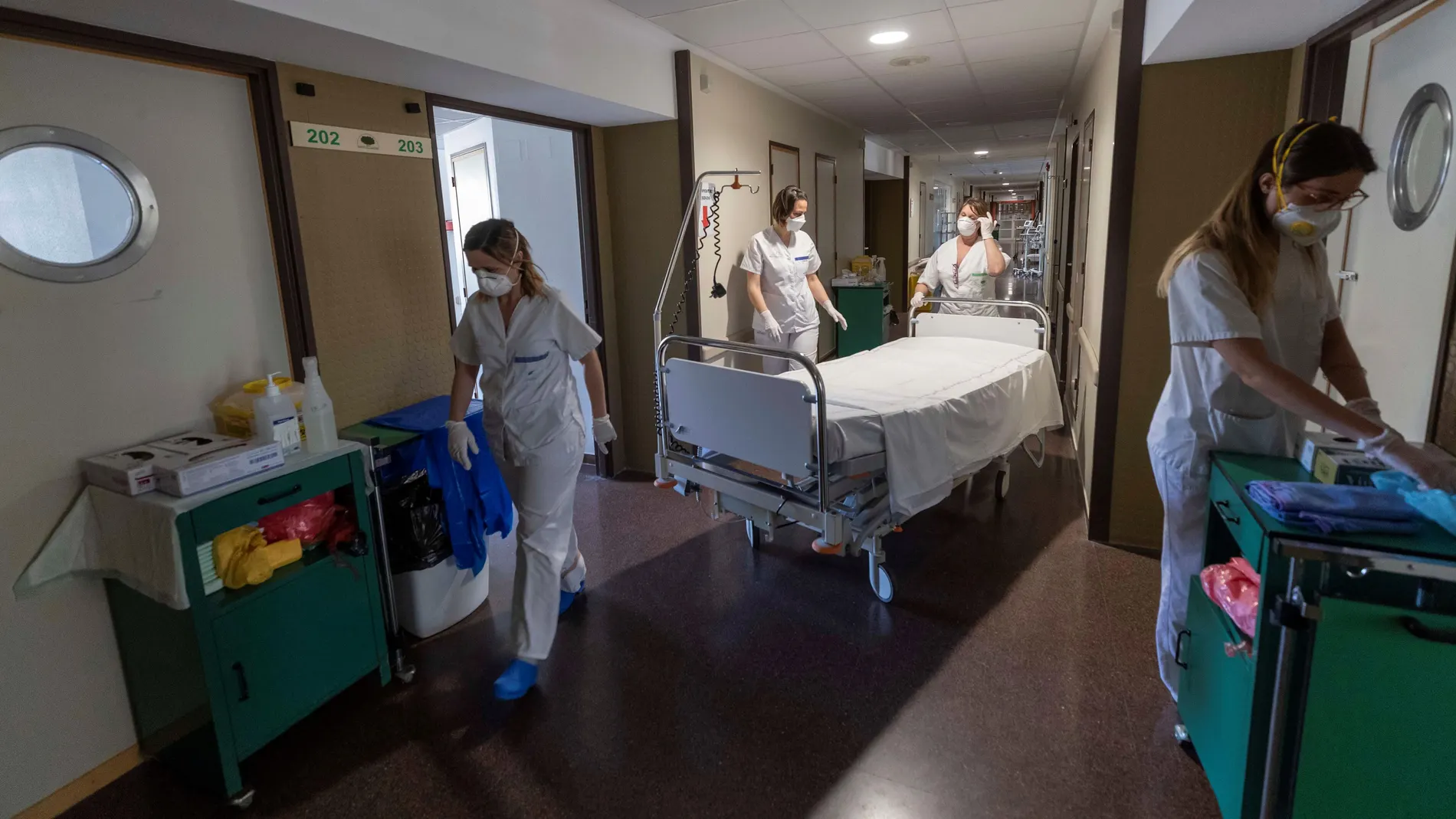 El hospital de Cieza es uno de los primeros hospitales sin pacientes Covid en España