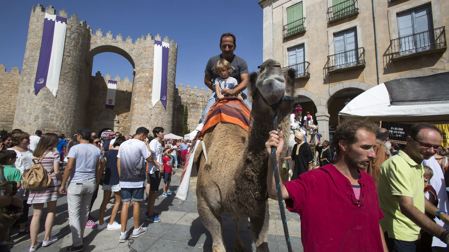 Mercado Medieval de las Tres Culturas de Ávila antes de la pandemia
