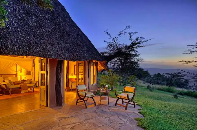 El alojamiento único Casa Elewana Kifaru de Elewana Collection en medio de la naturaleza de Kenia 