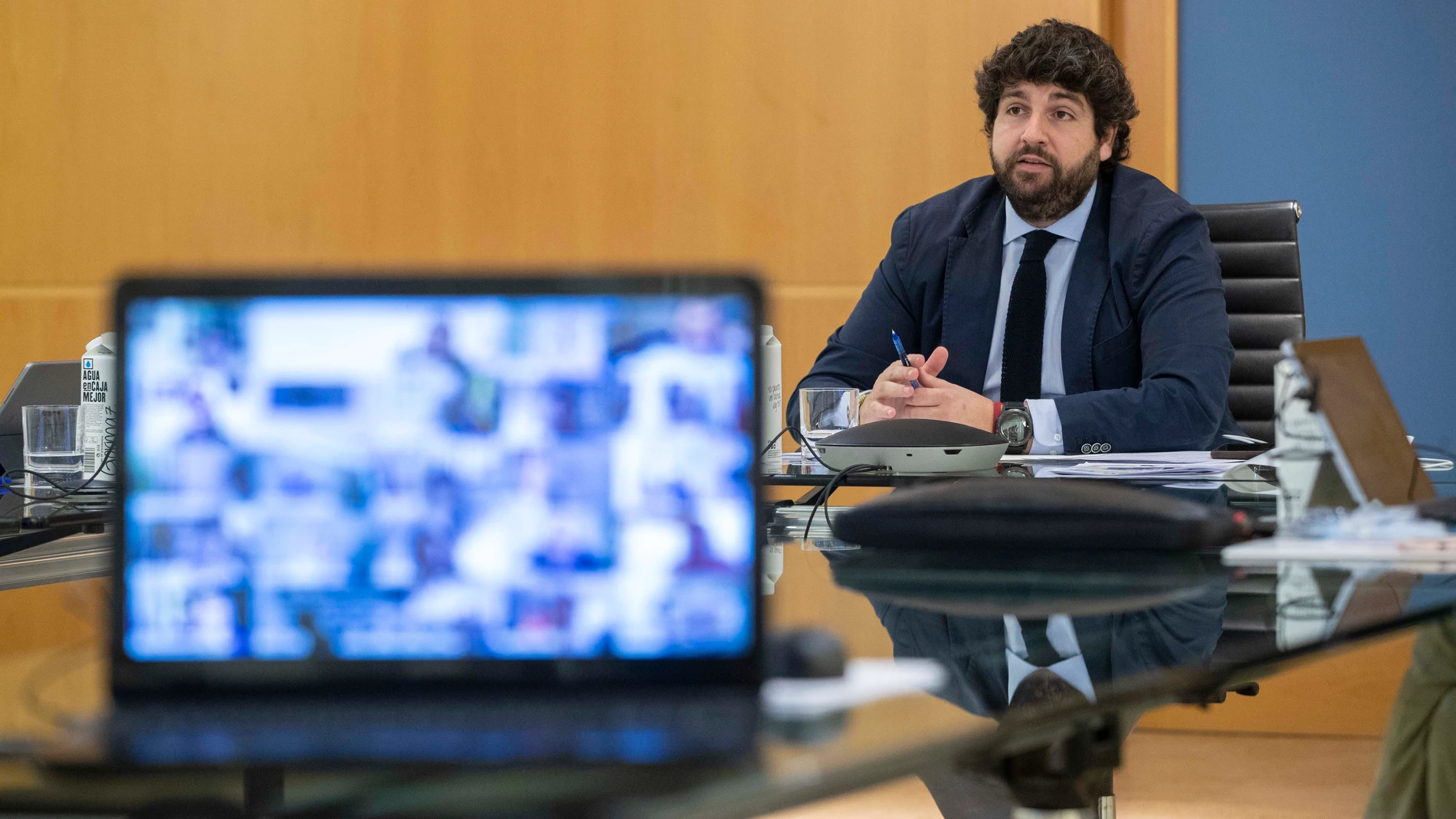 Coronavirus.- El Gobierno regional coordina las actuaciones para la desescalada con los ayuntamientos