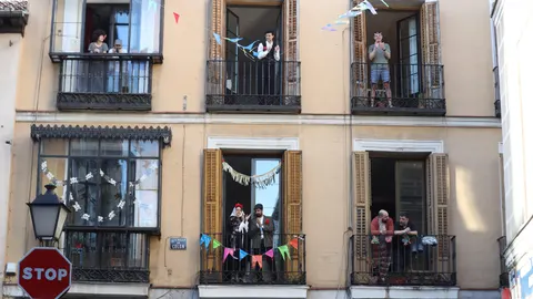 Así se celebró el 2 de mayo de 2020 en Madrid