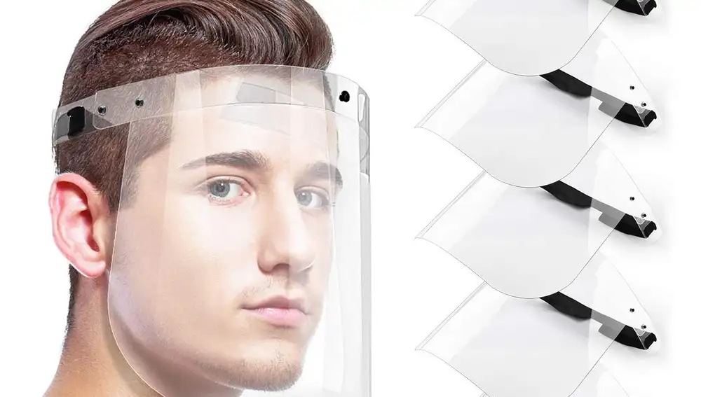 Máscara de protección facial barata
