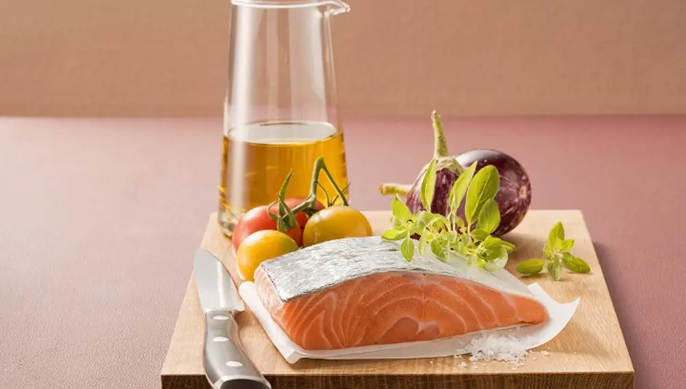 El salmón es un pescado rico en vitamina D.