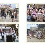 Recuerdos del gran día Reino Unido ha lanzado unos sellos conmemorativos sobre la victoria en la Segunda Guerra Mundial